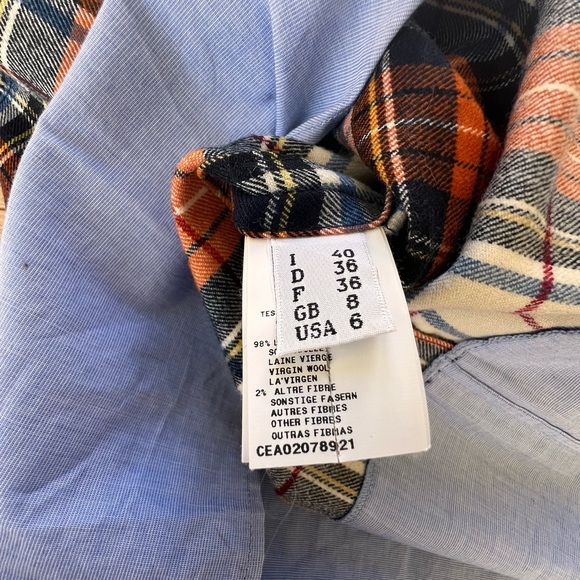 Cedric Charlier Wool Too. Size M/ 6 - Picture 12 of 15